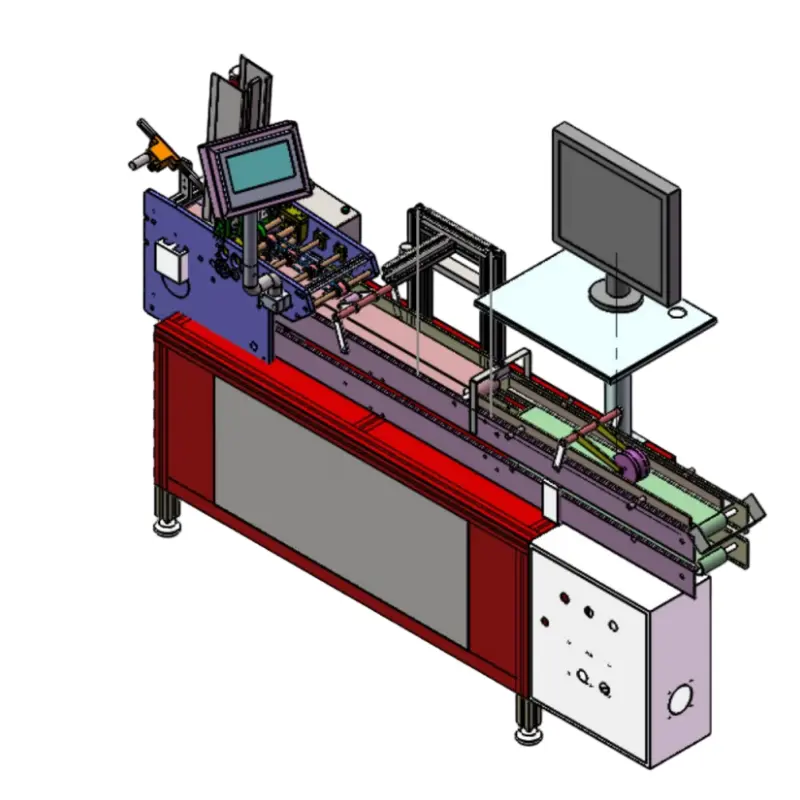 Labelkan Peralatan Pemeriksaan Visual Automatik CCD Labelkan Peralatan Pemeriksaan Visual Automatik CCD